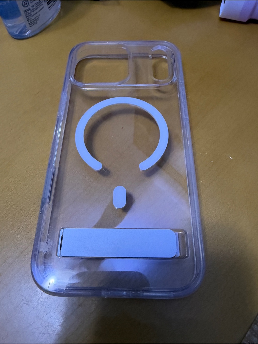iPhone 18 or 17 pro max zagg crystal clear case with kickstand